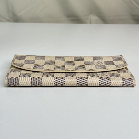 Louis Vuitton Emilie Wallet Damier Azur - Picture 5 of 8
